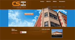 Desktop Screenshot of csstucco.com